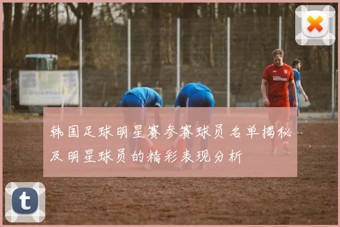 韩国足球明星赛参赛球员名单揭秘及明星球员的精彩表现分析